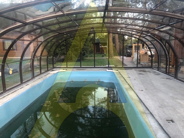 Высокий павильон для бассейна ALUTEN a-03